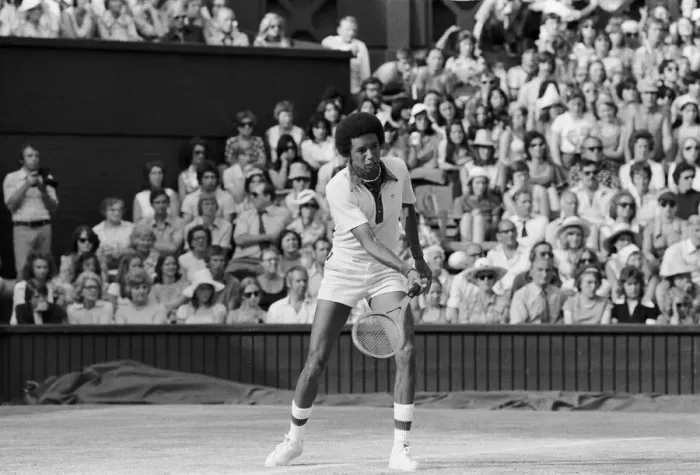 Framed Print : Arthur Robert Ashe, Jr. (July 10, 1943 - February 6, 1993) was an American World No Framed Print : Arthur Robert Ashe, Jr. (July 10, 1943 - February 6, 1993) was an American World No
