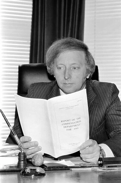 Arthur Scargill President of the National Miners Union. PM 81-03527-002