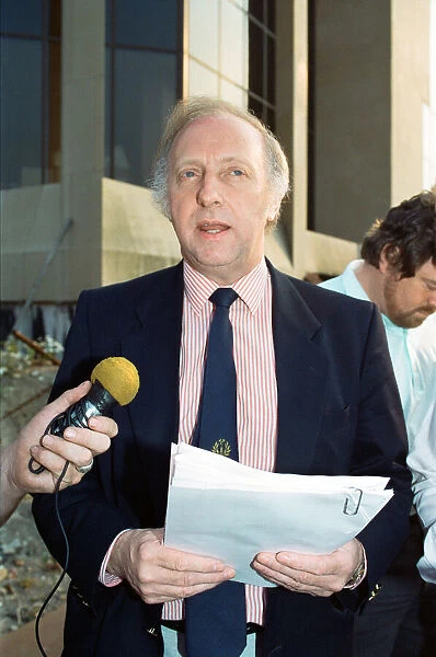 Arthur Scargill, President of the National Union of Mineworkers. 20th July 1990