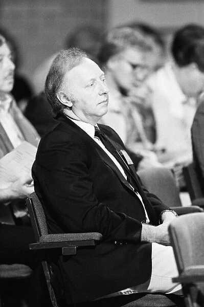Arthur Scargill, President of the National Union of Mineworkers at TUC Conference