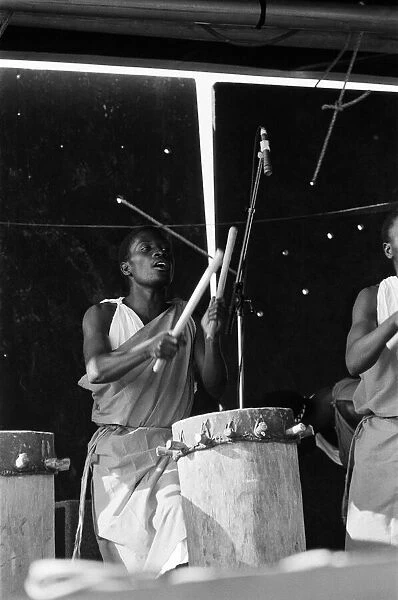 Artists performing at WOMAD festival at Rivermead in Reading, Berkshire, 18th July 1992