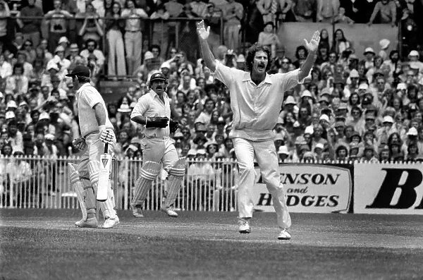The Ashes 1974-1975. Australia v England 3rd Test match at Melbourne Cricket Ground