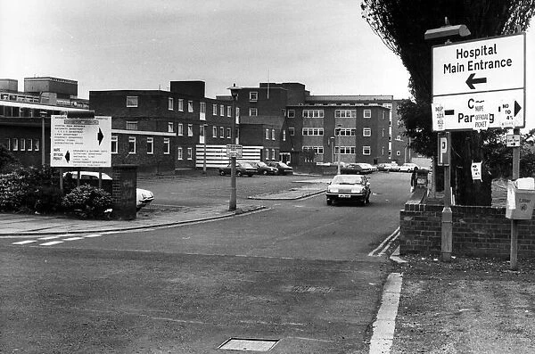 Ashington General Hospital. 20th June 1982