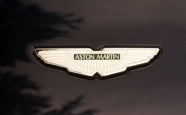 Aston Martin V12 badge August 1999 IAN TORRANCE PIC