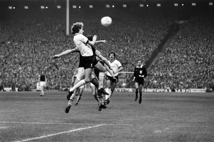 Framed Print : Aston Villa 1-3 Liverpool, Division One match held at Villa Park. 8th December 1979