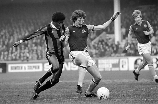 Aston Villa 1 v. Manchester City 0. Division One Football. January 1981 MF01-17-021