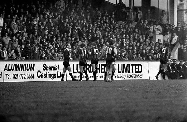 Aston Villa 1 v. Manchester City 0. Division One Football. January 1981 MF01-17-030