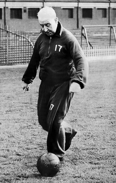 Former Aston Villa coach Jimmy Hogan. November 1953