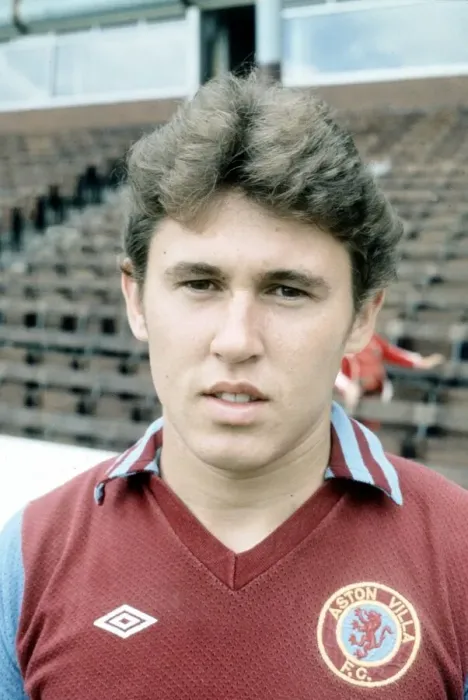 Framed Print : Aston Villa Football 1978 Gary Williams August 1978 1970s