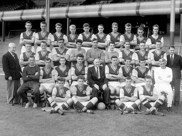 Aston Villa Football team, August 1958