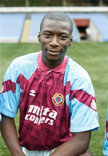 Aston Villa footballer Paul Mortimer. 5th August 1991