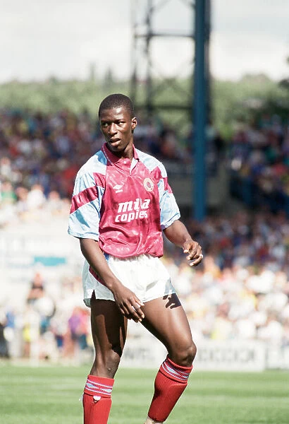 Aston Villa footballer Paul Mortimer in action during the league match against Sheffield