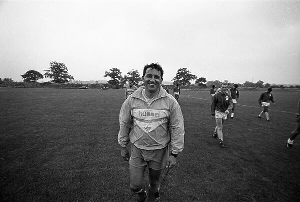 Aston Villa manager Graham Taylor. 20th July 1987