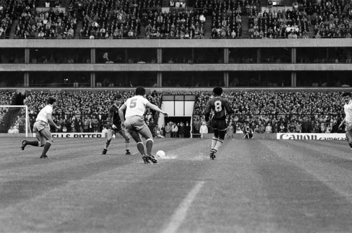 Framed Print : Aston Villa v Birmingham City, played at Villa Park. League Division One Framed Print : Aston Villa v Birmingham City, played at Villa Park. League Division One