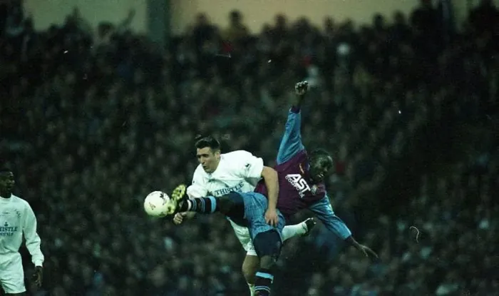 : Aston Villa v Leeds United Coca-Cola Cup final at Wembley Stadium, 24th March 1996 : Aston Villa v Leeds United Coca-Cola Cup final at Wembley Stadium, 24th March 1996