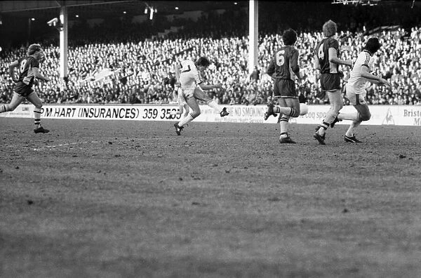 Aston Villa v. Manchester United. March 1984 MF14-16-019 Final Score was a three