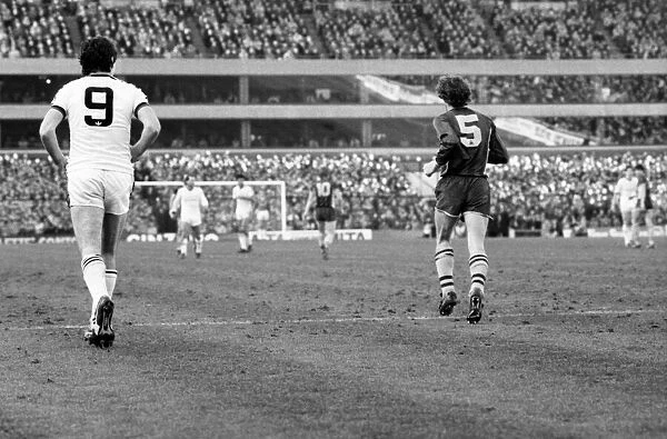 Aston Villa v. Manchester United. March 1984 MF14-16-011 Final Score was a three