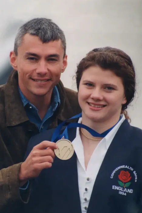 Framed Print : Athlete Jonathan Edwards Jonathan Edwards gave a helping hand to the North-East Framed Print : Athlete Jonathan Edwards Jonathan Edwards gave a helping hand to the North-East