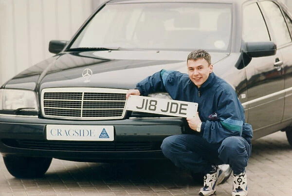 Athlete Jonathan Edwards Jonathan Edwards picked up the dream car he won for