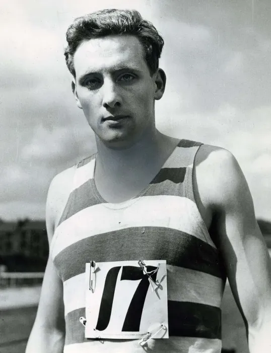 Framed Print : Athlete Mike Hildrey May 1962 Framed Print : Athlete Mike Hildrey May 1962