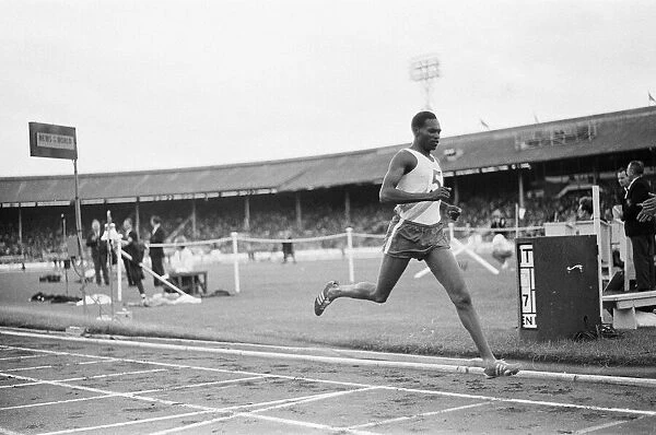 Athletics at White City, London, Saturday 12th August 1967