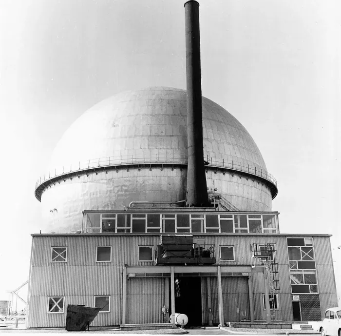 Framed Print : Atomic Power Station Windscale in Cumbria March 1963 Framed Print : Atomic Power Station Windscale in Cumbria March 1963