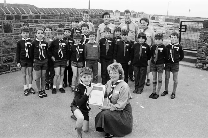 Framed Print : Attention... young Craig Kain had a week of double celebration - he was presented with Framed Print : Attention... young Craig Kain had a week of double celebration - he was presented with