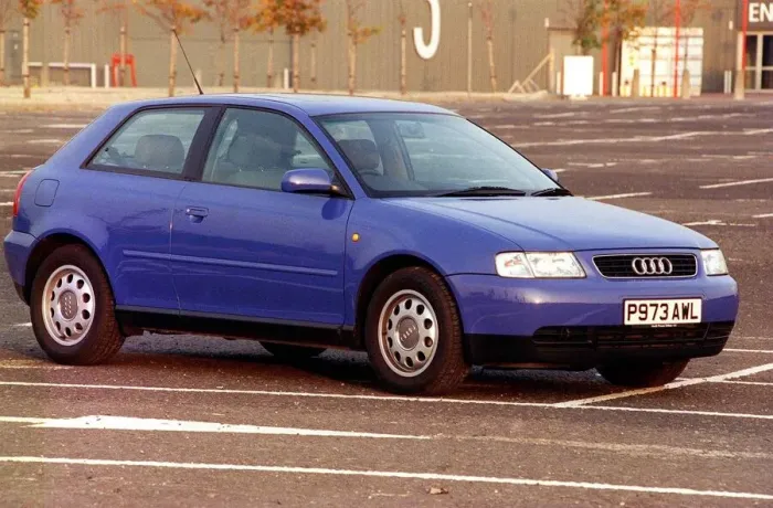 Framed Print : THE AUDI A3 September 1997 Purple P973 AWL Framed Print : THE AUDI A3 September 1997 Purple P973 AWL