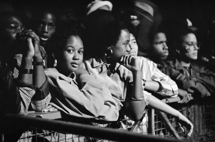 Framed Print : The audience at the Beastie Boys concert at Brixton Academy, London. 24th May 1987 Framed Print : The audience at the Beastie Boys concert at Brixton Academy, London. 24th May 1987
