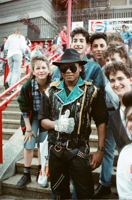Framed Print : Audience gather outside the Wembley arena prior to the Michael Jackson concert Framed Print : Audience gather outside the Wembley arena prior to the Michael Jackson concert
