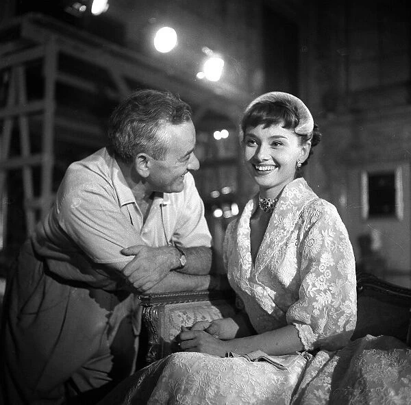 Audrey Hepburn, 1952. Filming the movie Roman Holiday Audrey Hepburn won an
