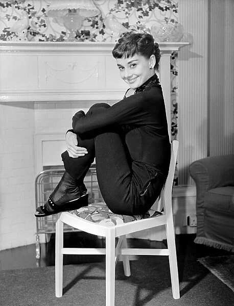 Audrey Hepburn, actress, May 1953