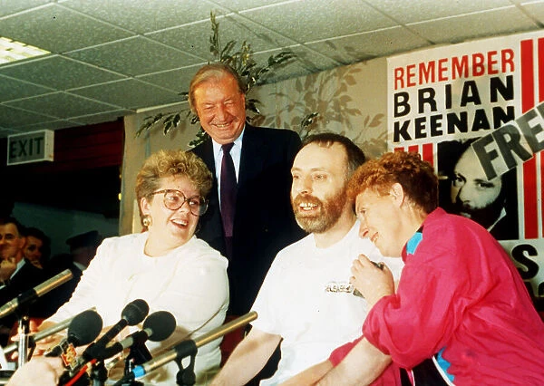 August 24th 1990 Brian Keenan, irish hostage, was released in Beirut by his Islamic
