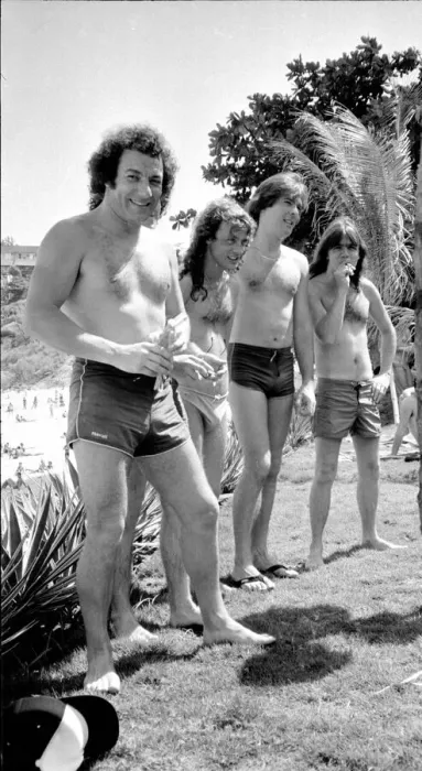 Framed Print : Aussie metal ACDC at the seaside in Rio Framed Print : Aussie metal ACDC at the seaside in Rio