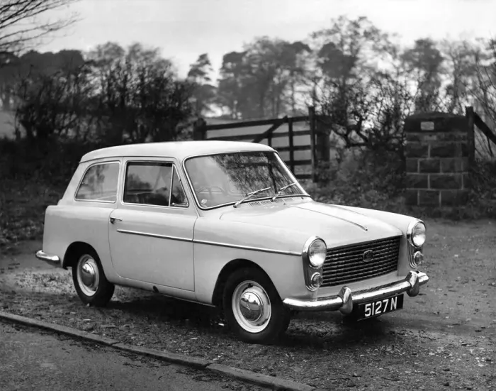 Framed Print : The Austin A 40. November 1959 P005747 Framed Print : The Austin A 40. November 1959 P005747