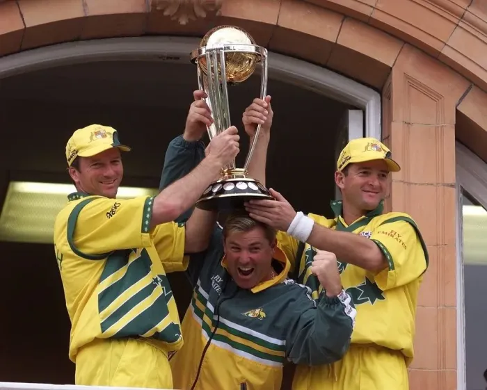 Framed Print : Australia V Pakistan 20  /  06  /  99 Cricket World Cup At Final Lords Mark