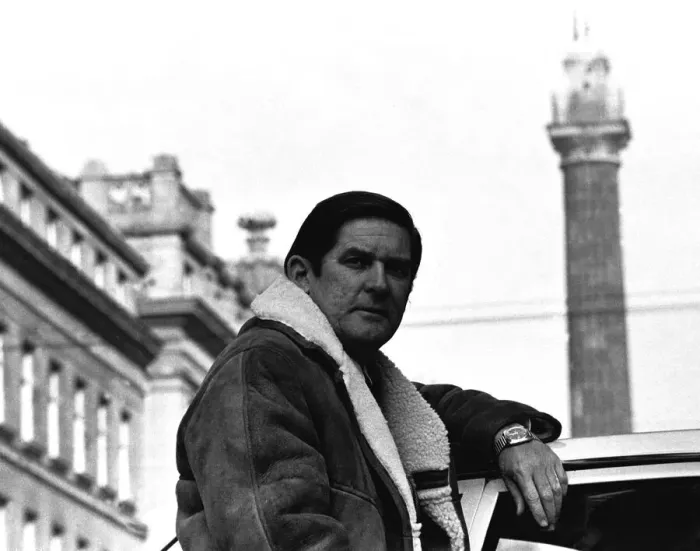 Framed Print : Australian actor Ray Barrett in Newcastle in March, 1971 Framed Print : Australian actor Ray Barrett in Newcastle in March, 1971