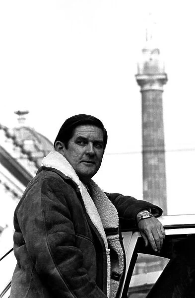 Australian actor Ray Barrett in Newcastle in March, 1971