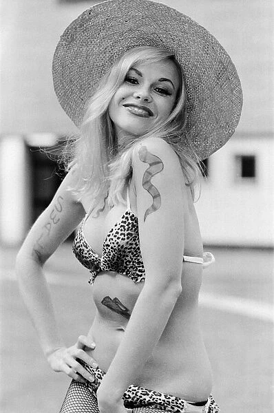 Australian actress and comedienne Pamela Stephenson, one of the stars of the BBC comedy