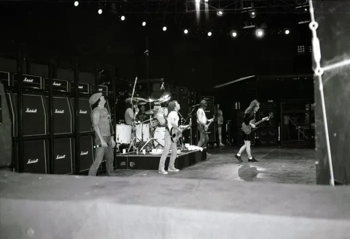 Framed Print : Australian metal band AC / DC in concert in Rio Framed Print : Australian metal band AC / DC in concert in Rio