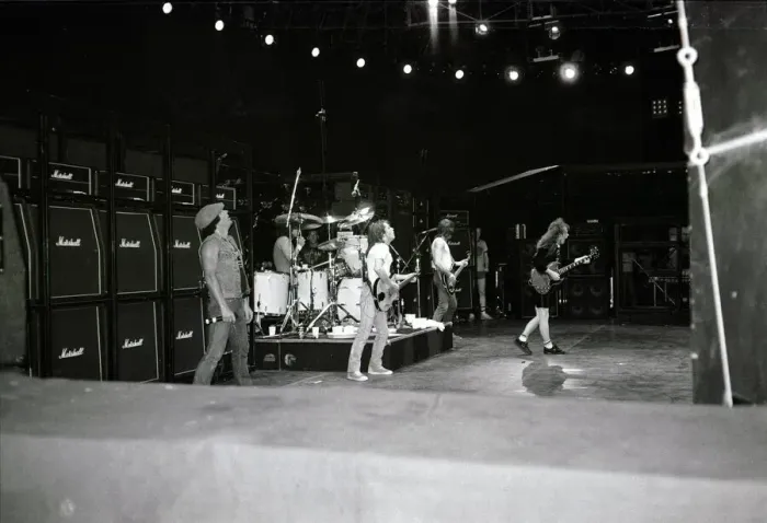 Framed Print : Australian metal band ACDC in concert in Rio Framed Print : Australian metal band ACDC in concert in Rio