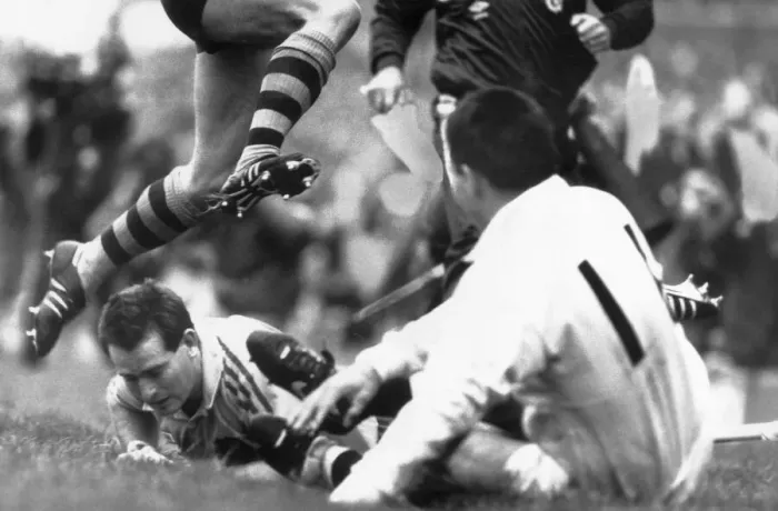 Framed Print : Australian Rugby player David Campese in action. 4th December 1988 Framed Print : Australian Rugby player David Campese in action. 4th December 1988