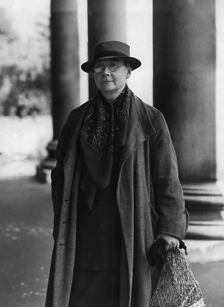 Author Dorothy L. Sayers, an author, best known for her Lord Peter Wimsey crime novels