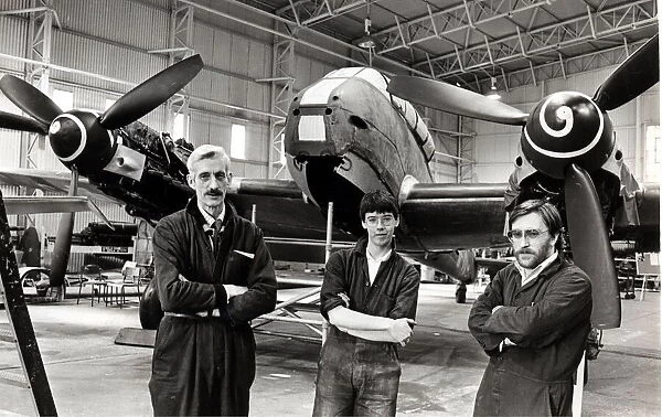 Aviation - RAF St Athan - Community Task Force Members (from left) Bob Dawson