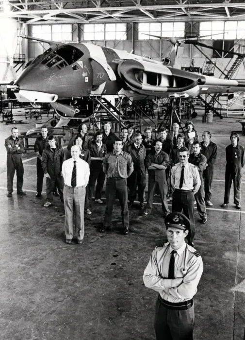Framed Print : Aviation - RAF St Athan - W / Comdr Malcolm Bartlett (foreground) Framed Print : Aviation - RAF St Athan - W / Comdr Malcolm Bartlett (foreground)