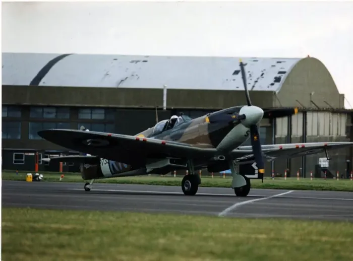 Framed Print : Aviation - Spitfire - The worlds oldest flying Spitfire took to the skies at St Framed Print : Aviation - Spitfire - The worlds oldest flying Spitfire took to the skies at St
