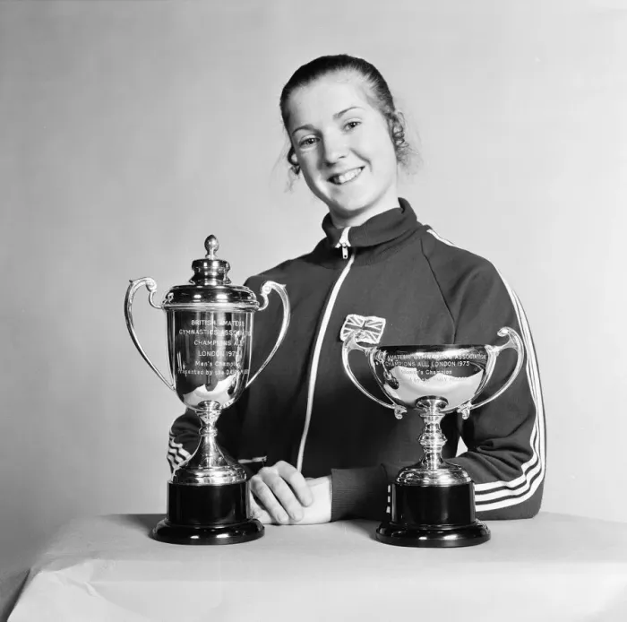 Framed Print : Avril Lennox, British Gymnast, who won the Daily Mirror Champions Cup in January Framed Print : Avril Lennox, British Gymnast, who won the Daily Mirror Champions Cup in January