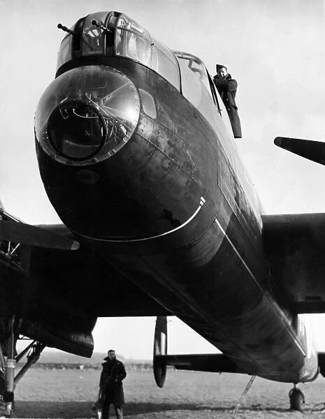 The Avro Manchester aircraft now in service with Bomber Command of the Royal Air Force