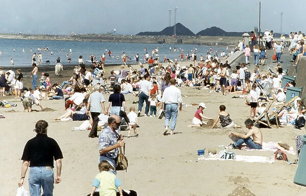 Ayr Beach, Ayrshire, Scotland, 26th July 1995