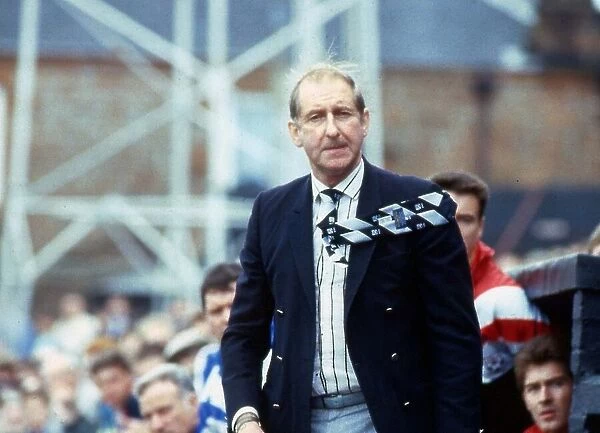 Ayr United football manager Ally MacLeod. September 1988